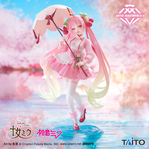 桜ミク AMP＋ フィギュア～桜ドレスver.～｜タイトーの2月のおすすめ