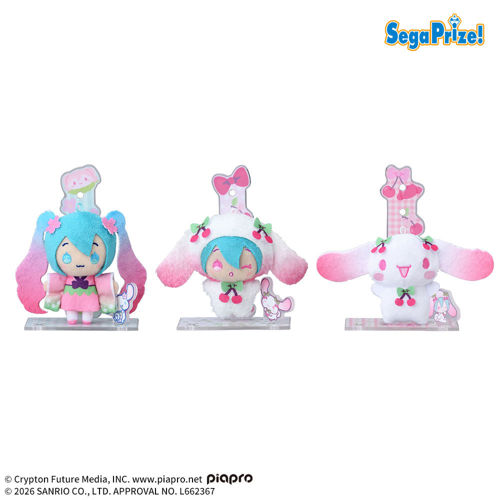 初音ミク×シナモロール マスコット 桜Ver.｜タイトーの3月のおすすめ