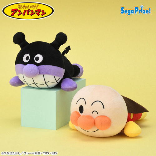 それいけ！アンパンマン ねそべりポーズぬいぐるみL Ver.6｜タイトーの