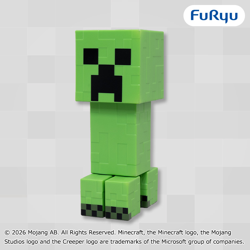マインクラフト クリーパーBIGフィギュア｜タイトーの4月のおすすめ