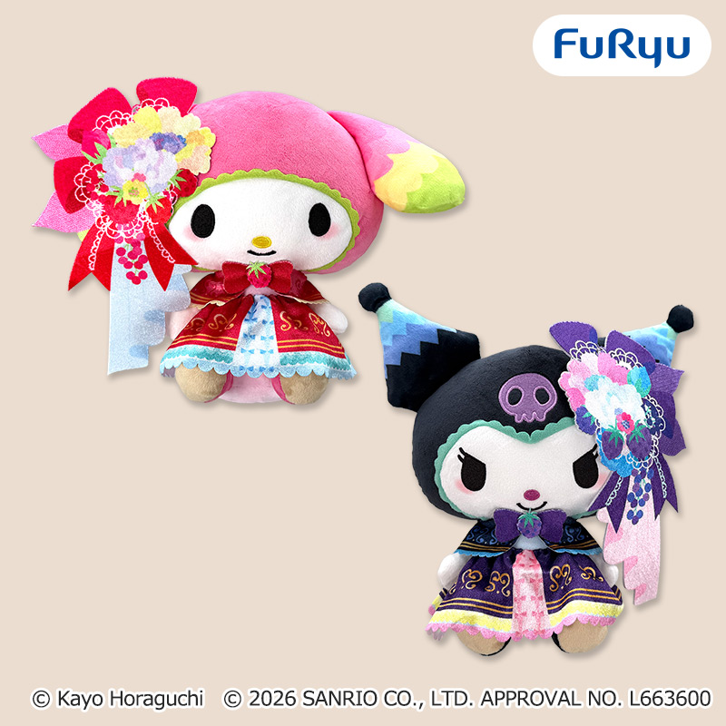 ホラグチカヨ×サンリオキャラクターズ BIGぬいぐるみ｜タイトーの4月の
