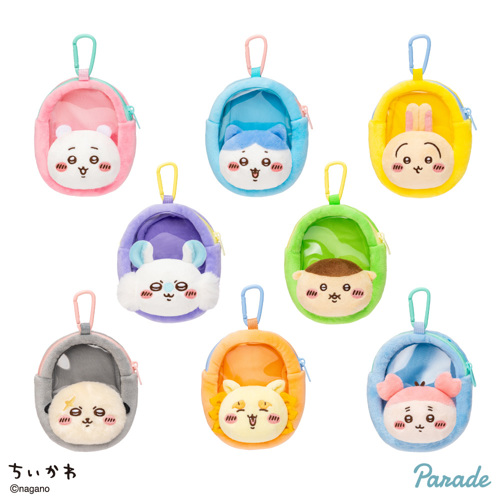 ちいかわ 窓付きおかおミニポーチ コンプリートセット ちいかわ 窓付きおかおミニポーチ｜タイトーの5月のおすすめプライズ