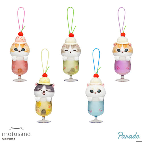 mofusand クリームソーダにゃんマスコット｜タイトーの7月のおすすめ
