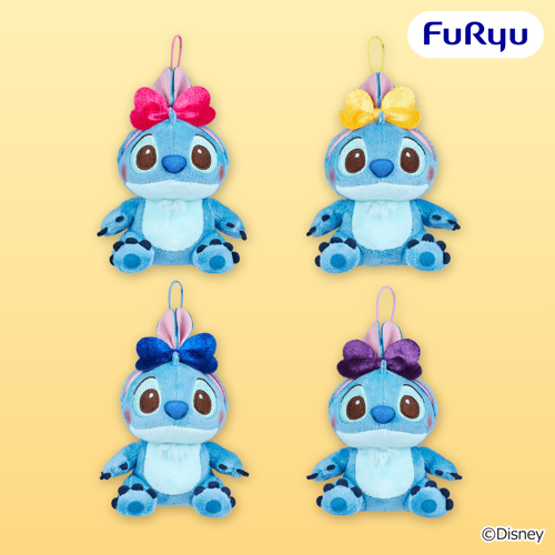 ディズニー スティッチ FukuFuku うさ耳むすびマスコット｜タイトーの7