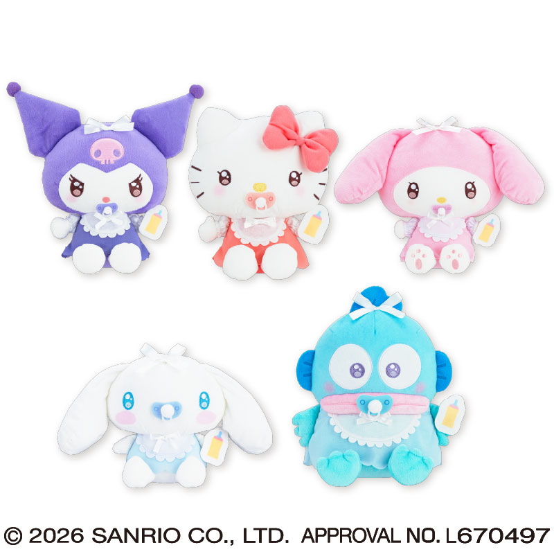 サンリオキャラクターズ うるベビ♡ちょいデカドール｜タイトーの8月の