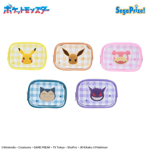 ポケットモンスター ぷくぷくクリアミニポーチ｜タイトーの8月の