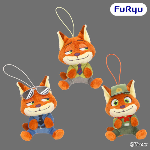 ズートピア２ ニック こてっとぺたん 新品タグ付き ズートピア WE LOVE YOU! -Nick Wilde- こてっとぺったんミニ