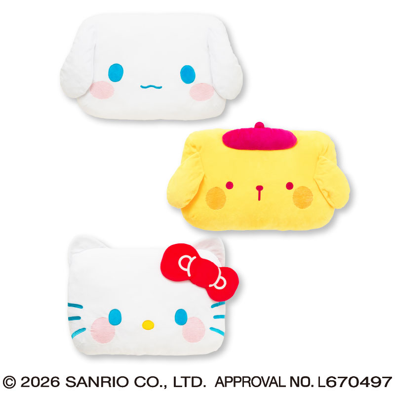 サンリオキャラクターズ ぽやっとかどまるクッション｜タイトーの9月の