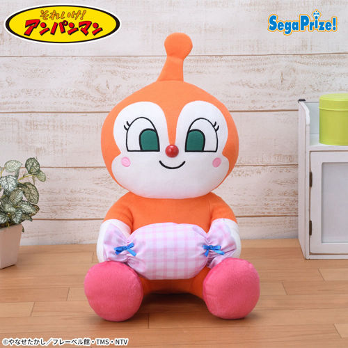 それいけ！アンパンマン キャンディー小物入れぬいぐるみLL‐ドキン