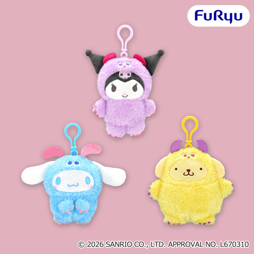 サンリオキャラクターズ くりっぴぃ ぬいぐるみ～もじゃもじゃ