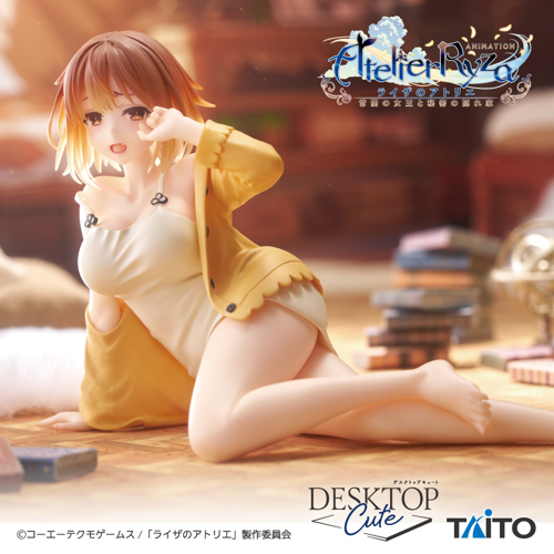 ライザのアトリエ desktop cute ライザ 寝巻 ver. 12体セット アニメ『ライザのアトリエ ～常闇の女王と秘密の隠れ家～』 Desktop