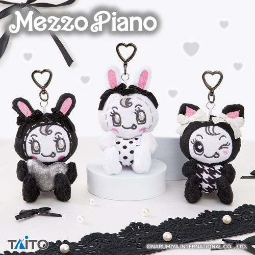 ナルミヤキャラクターズ mezzo piano ぬいぐるみマスコット ～monotone