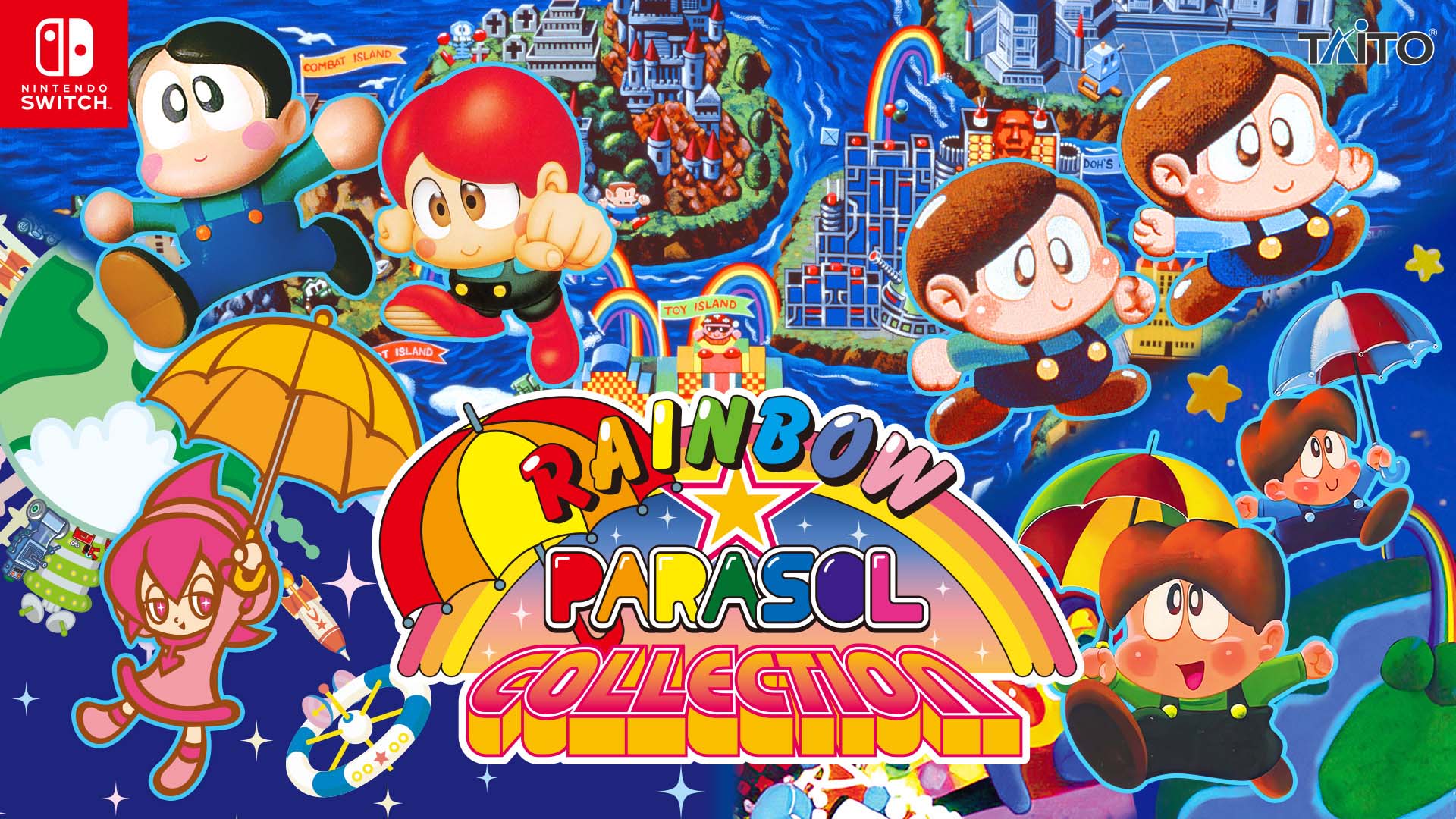 レインボー☆パラソルコレクション｜株式会社タイトー
