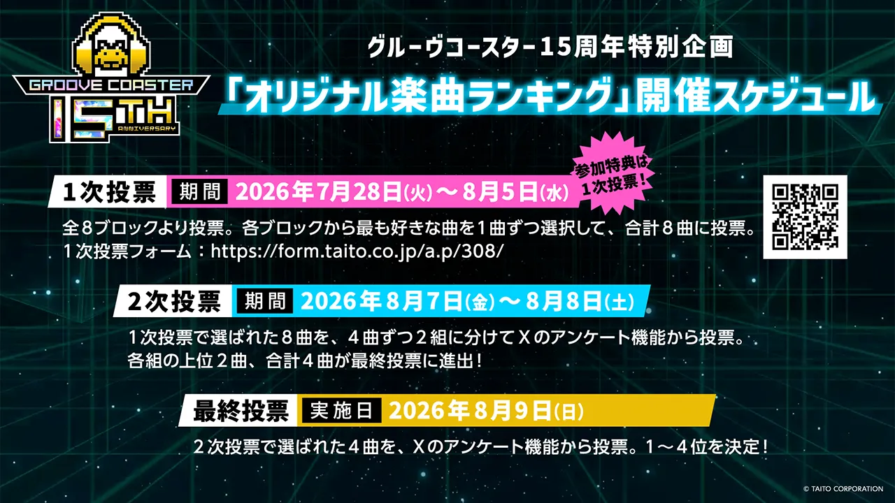 特別企画③「オリジナル楽曲ランキング」開催！