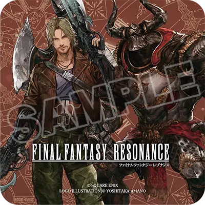 「ファイナルファンタジー レゾナンス×タイトーステーション」 特製アクリルコースター