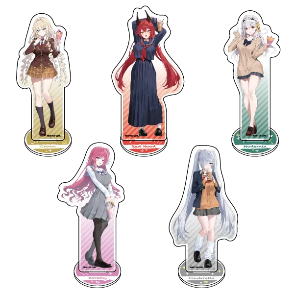 「タイトーステーション×勝利の女神：NIKKE -青春Protocol-」アクリルスタンド