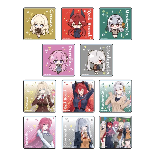 「タイトーステーション×勝利の女神：NIKKE -青春Protocol-」トレーディングアクリルブロック