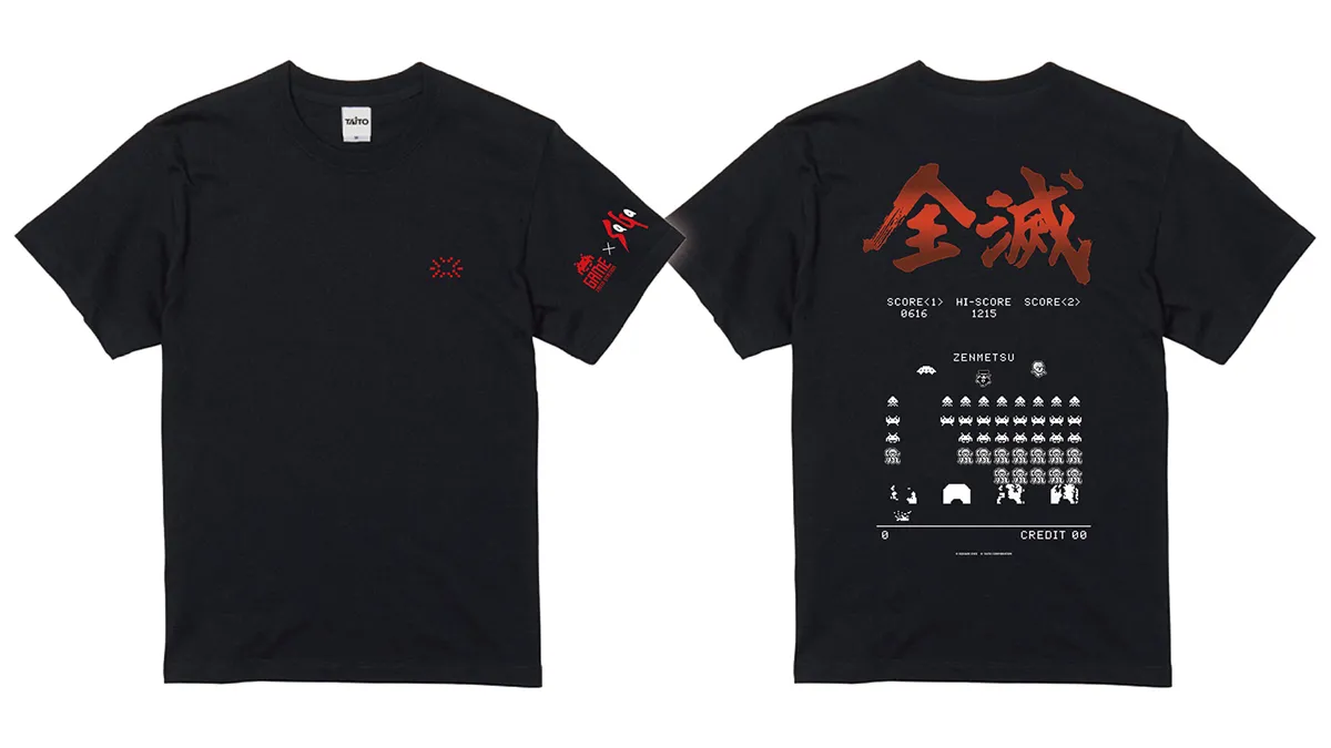 「タイトーステーション×サガシリーズ Vol.2」コラボ Tシャツ