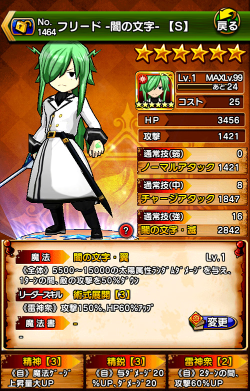 フェアリーテイル ブレイブサーガ ブレサガ 公式サイト ユニット紹介 太陽属性 株式会社 タイトー