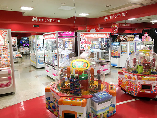 プライズゲームコーナー