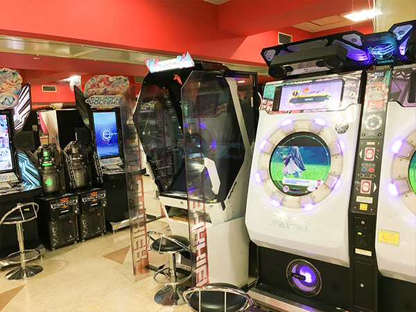 音楽ゲームコーナー