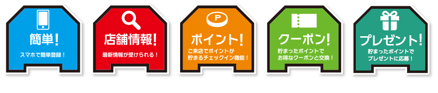 ログイン＆チェックインでポイントを貯めて、お得なクーポンやプレゼントをゲットしよう！