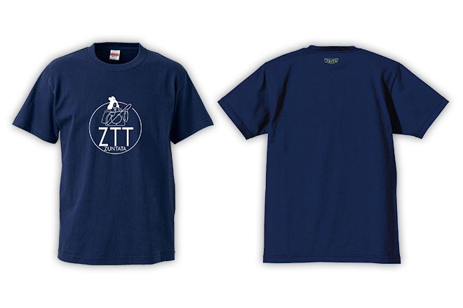 ZUNTATAロゴ Tシャツ 1st ネイビー
