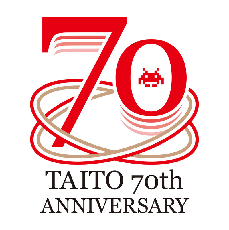 タイトー70周年記念ロゴ