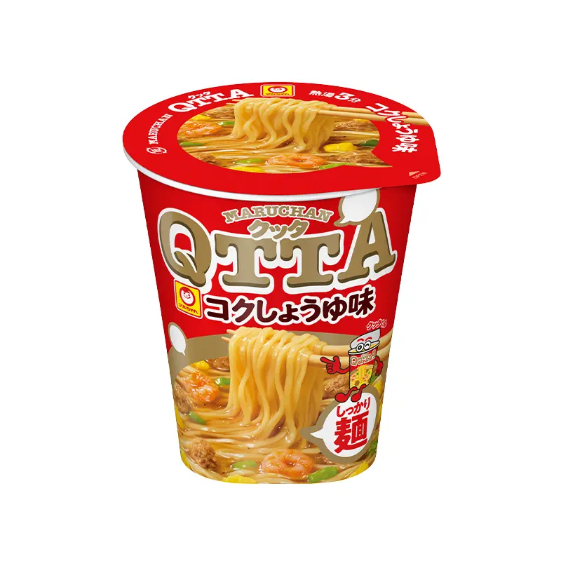 赤いパッケージ QTTA コクしょうゆ味
