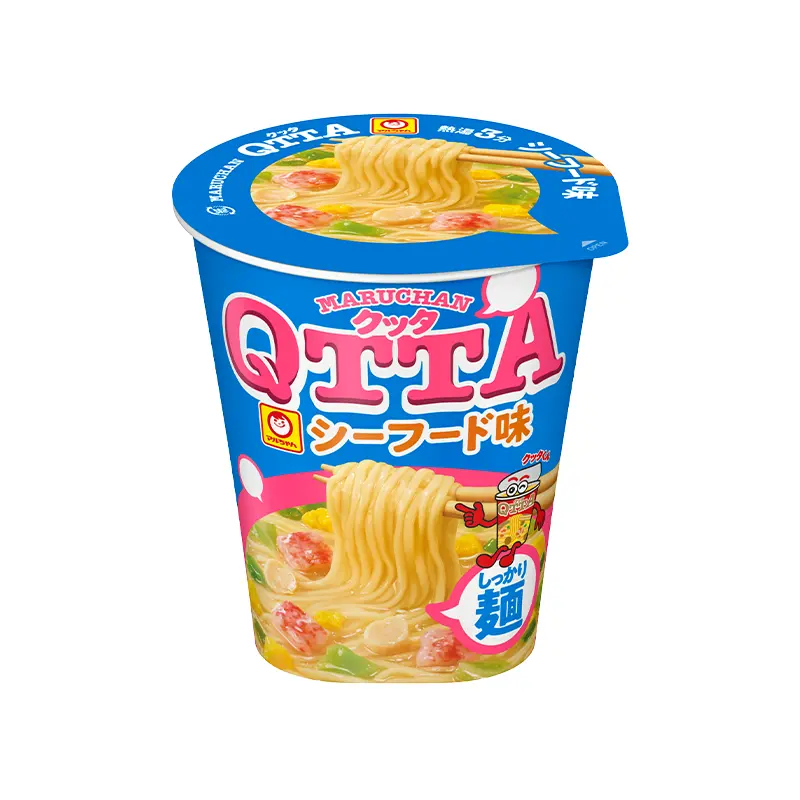 青いパッケージ QTTA シーフード味