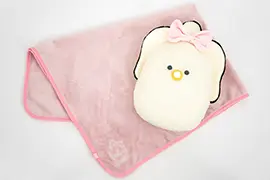 つぶらな瞳のなまがき　おくるみ　冷感ブランケット