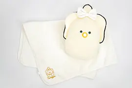 つぶらな瞳のなまがき　おくるみ　冷感ブランケット