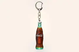 Coca-Cola クリアキーホルダー