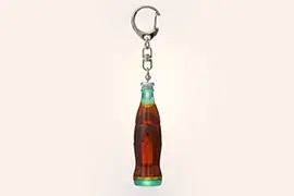 Coca-Cola クリアキーホルダー