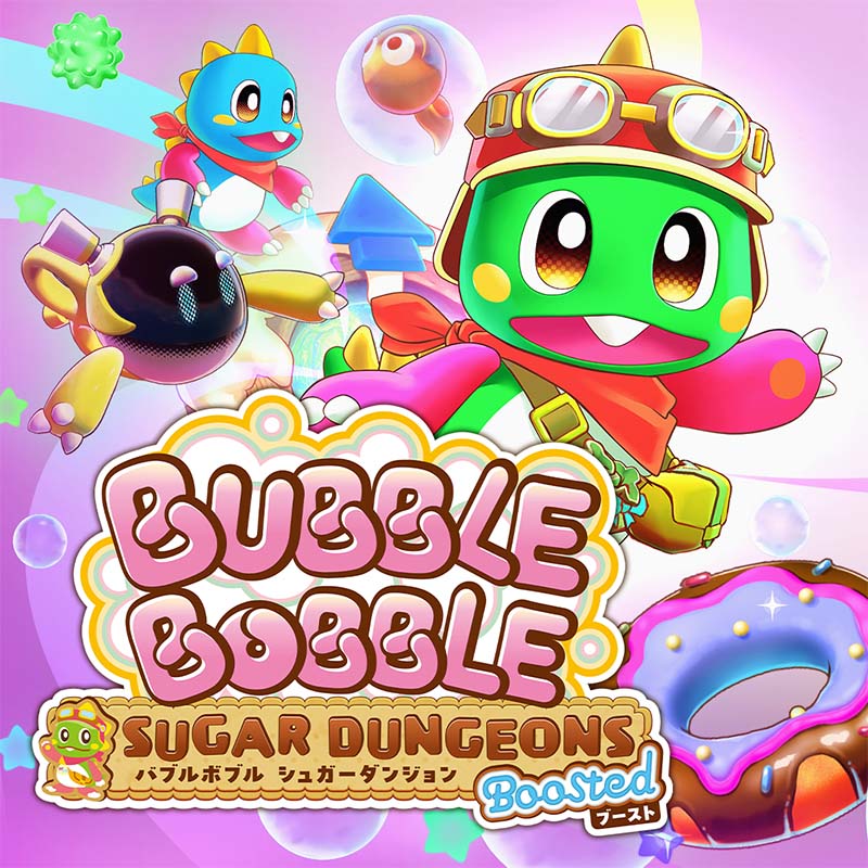 『バブルボブル シュガーダンジョン ブースト』Nintendo Switch用ダウンロード版本日より予約開始！ 発売記念セール開催！
