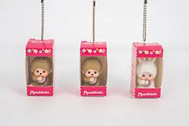 モンチッチお座りパッケージフィギュアキーチェーン2