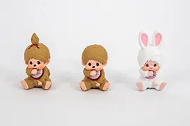 モンチッチお座りパッケージフィギュアキーチェーン2