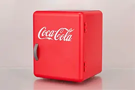 Coca-Cola　冷蔵庫風小物入れ Black ver.