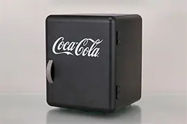 Coca-Cola　冷蔵庫風小物入れ Black ver.