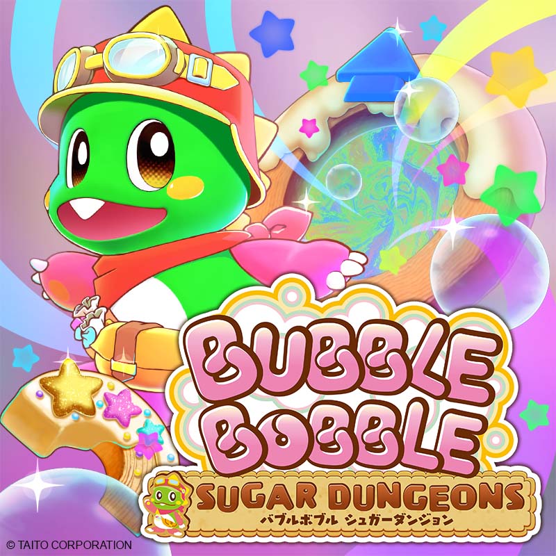 『バブルボブル シュガーダンジョン』Steam版本日発売！ 発売を記念しタイクレ限定「バブルン&ボブルンぬいぐるみ」登場！ さらにNintendo Switch＆PS5版2026年春発売決定！