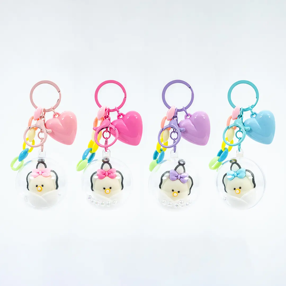 つぶらな瞳のなまがき おくるみ シャカシャカドーム キーホルダー