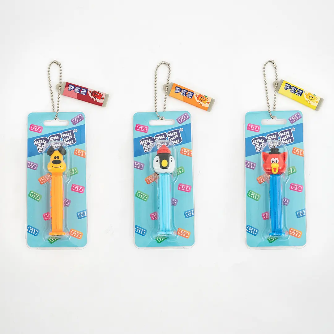 PEZ ミニフィギュアキーチェーン Part2