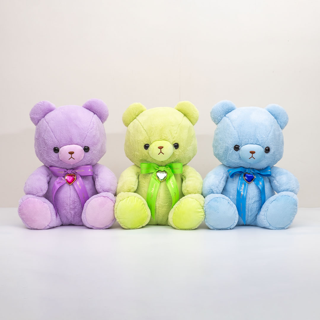 Happy Birthcolor Pastel Bear　BIGぬいぐるみ　vol.3