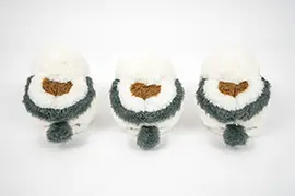 まるころシマエナガ ぬいぐるみうぉーまー