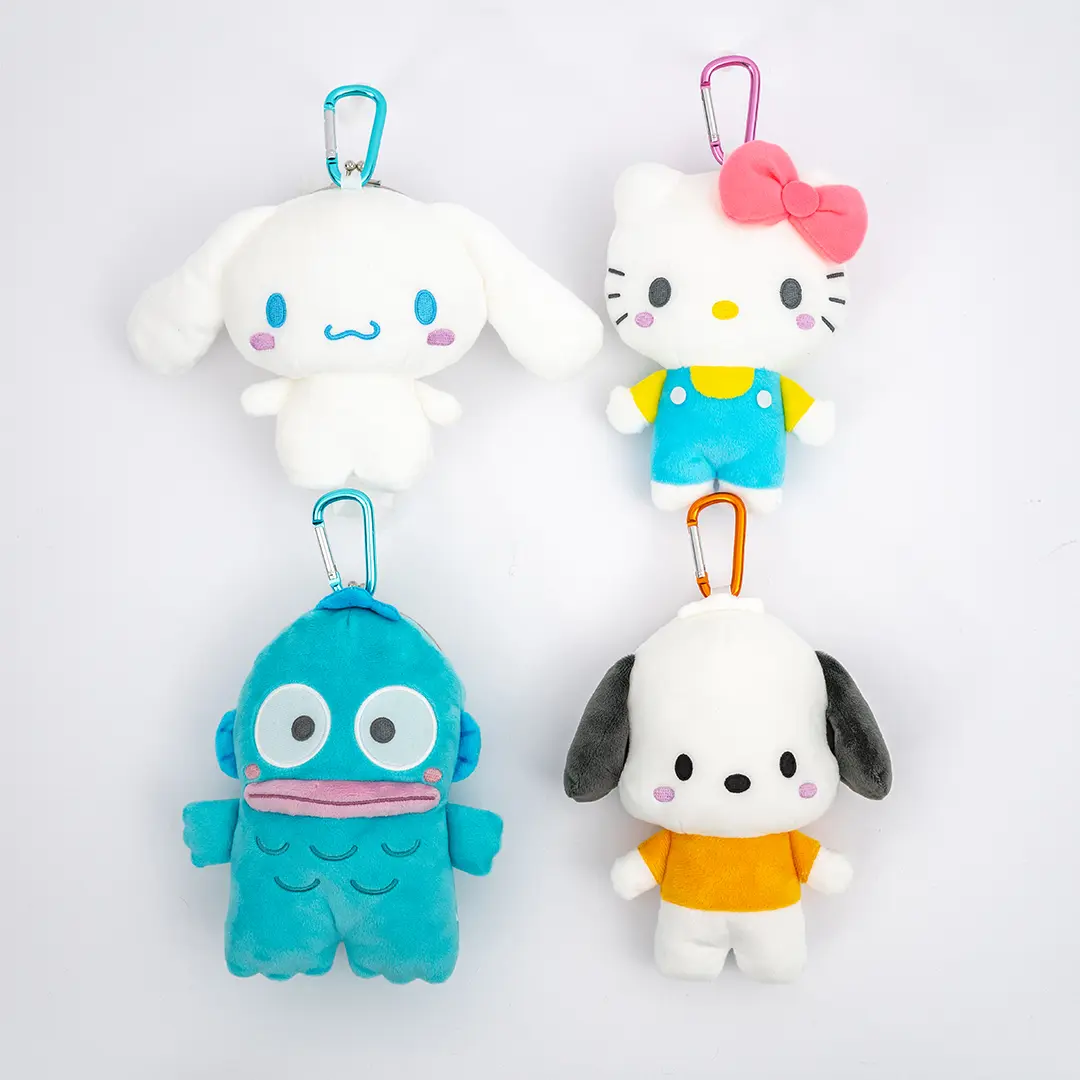 サンリオ　ほっぺにチークがま口ポーチ1