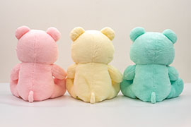 Happy Birthcolor Pastel Bear　BIGぬいぐるみ　vol.4