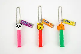 PEZ ミニフィギュアキーチェーン Part1