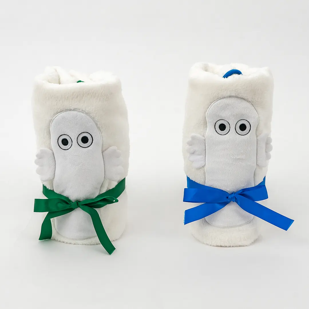 ムーミン ぬいぐるみブランケット ニョロニョロ