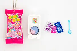 ねるねるねるねリアルミニチュアキーチェーン