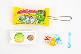ねるねるねるねリアルミニチュアキーチェーン
